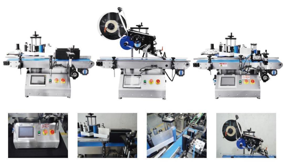 Labeling machines shown in the supplied equipment catalog
