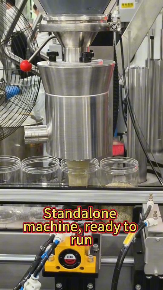 Equipment operating: Granule Dosing & Filling Demonstration